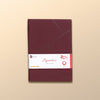 A5 Uber-Premium Notebook with Coloured-Edges